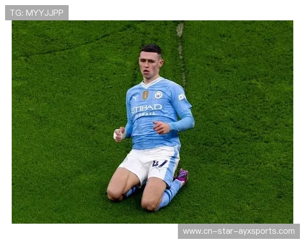 曼城发动快速推进，福登搓射偏出